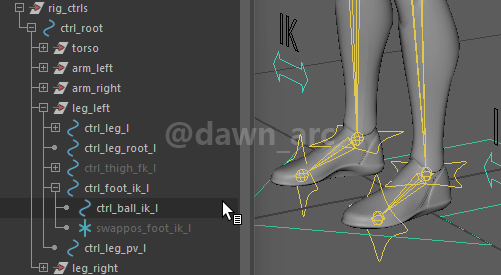 [Maya]Rigging 16 - Ankles & Heels